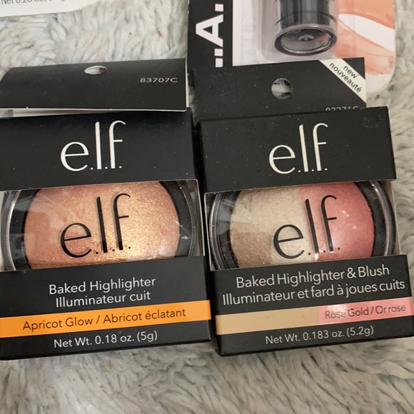 Makeup bundle- foundation (liquid/powder) 2 ELF Highlighters - Picture 4 of 4